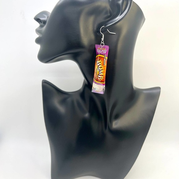 Burrito Earrings - Frozen Food Earrings - Mini Brands Earrings - Teacher Earring - Picture 5 of 10